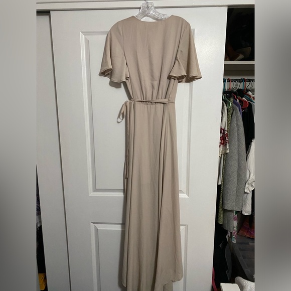 Show Me Your Mumu Sophia Flutter Sleeve Wrap Dress - Picture 4 of 4